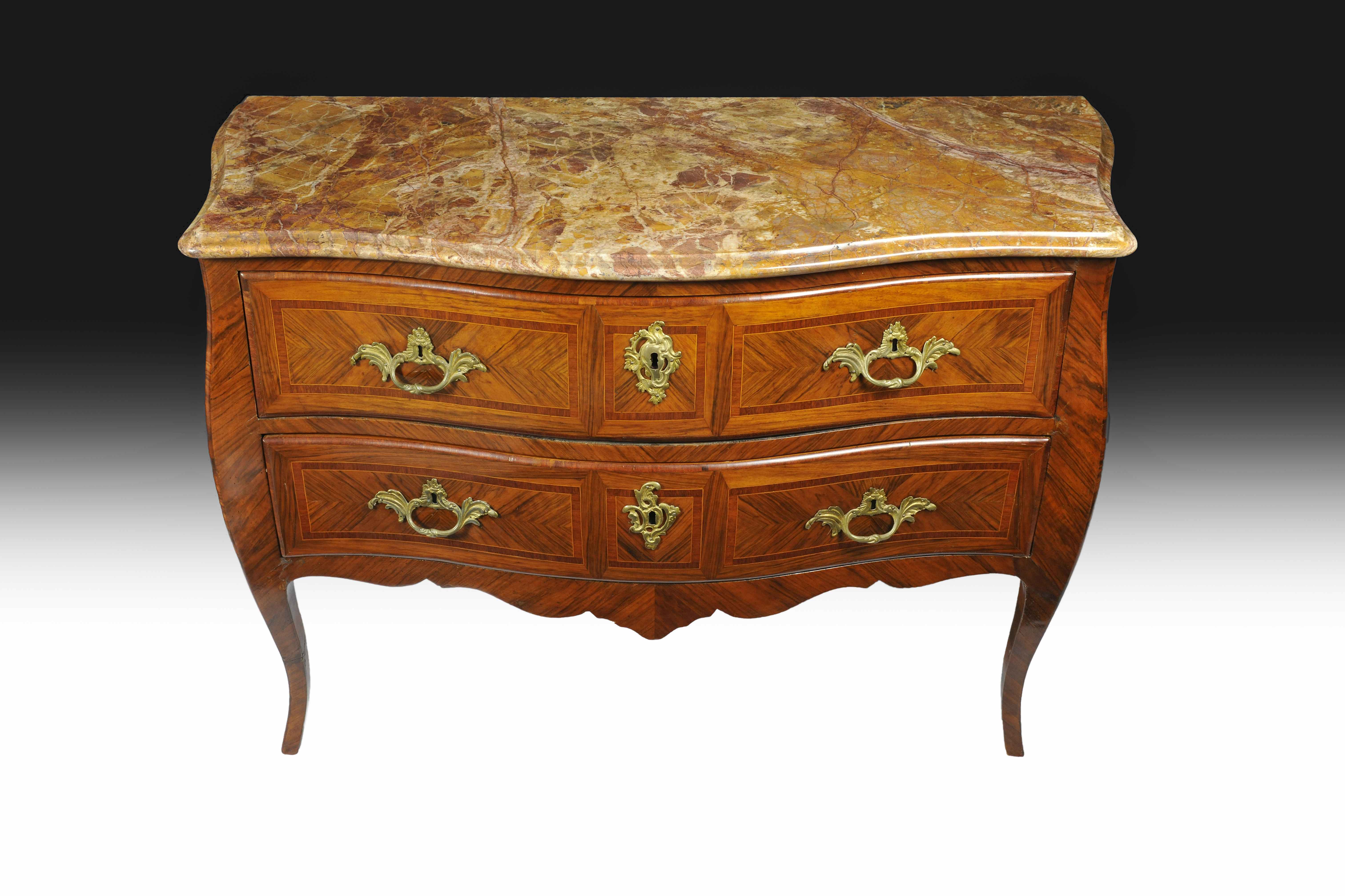 Cassettone a due cassetti