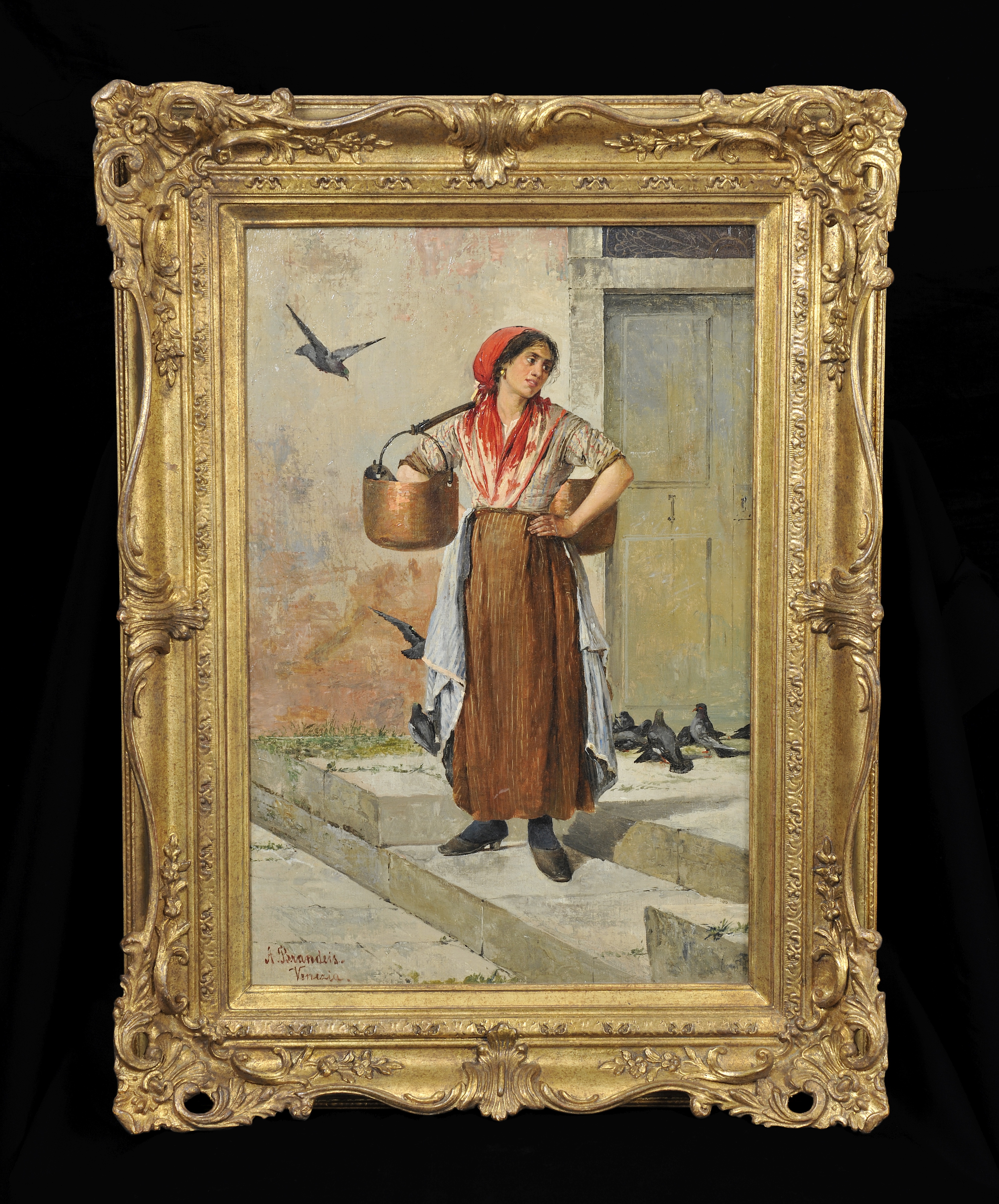 Dipinto di Antonietta Brandeis 