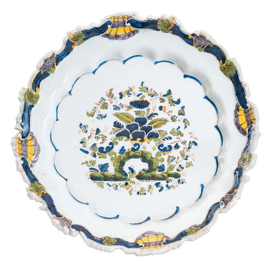 Piatto '700 in maiolica Antonibon 